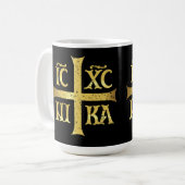 MUG IC XC NIKA JESUS CHRIST CONQUÊTES (Devant gauche)