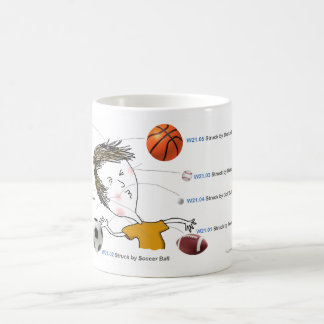 Mug ICD-10 : W21 heurté par des boules