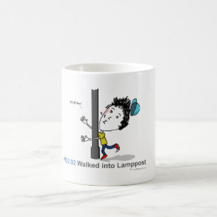 Mug ICD-10 : W22.02 est entré dans le lampadaire