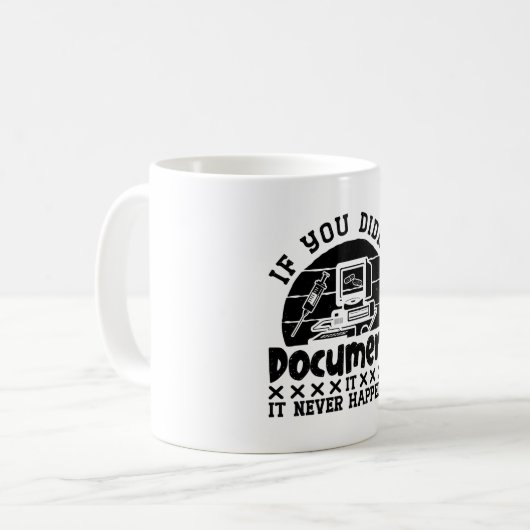 Mug ICD Coding Medical Coder If You Didn't Document (Devant gauche)