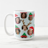 Mug Ice Blue Silly Christmas Casquette Six Photo Colla (Gauche)