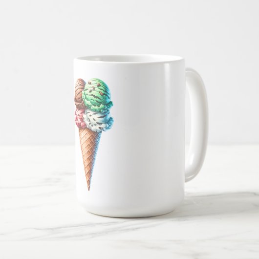 Mug ice cream  (Devant droit)