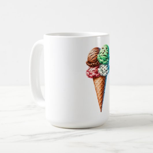 Mug ice cream  (Devant gauche)