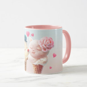 Mug Ice Cream Love