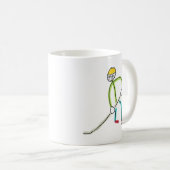 Mug Ice Hockey Stickman (Devant droit)