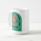 Mug Ice Pop Food est ma langue d'amour (Devant gauche)