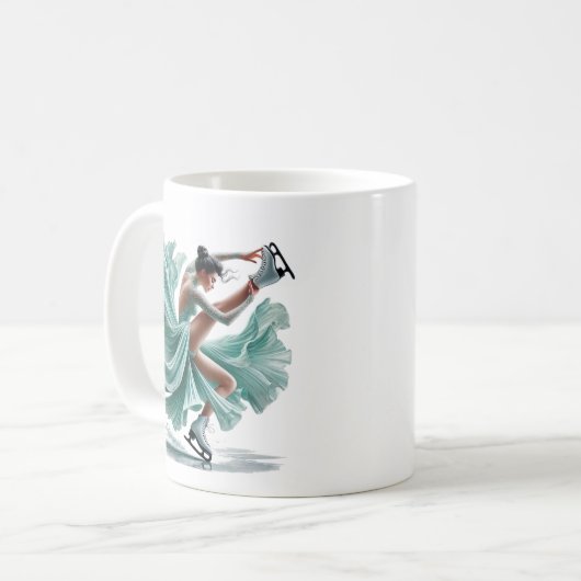 Mug Ice Skater  (Devant gauche)