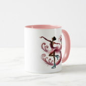 Mug Ice Skater  (Devant droit)