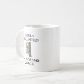 Mug Ice Skating Coach Teacher Figure Skate Gift (Devant gauche)