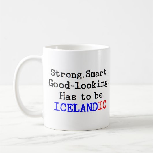 Mug icélandic fort (Gauche)