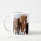 Mug Icelandic Horses nuzzle (Gauche)