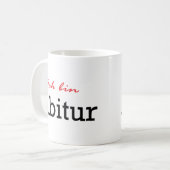 Mug Ich bin Abitur (Devant gauche)