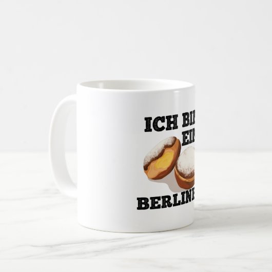 Mug Ich bin ein Berliner (Devant gauche)