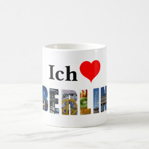 Mug Ich Liebe Berlin Allemagne City Photos de Voyage