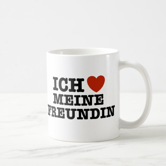 Mug Ich Liebe Meine Freundin (Droite)