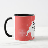 Mug Ich liebe meine kleine Schweiz (Gauche)