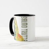 Mug Ichthyologie Brown de truites, pêche, pêche à la m (Devant gauche)