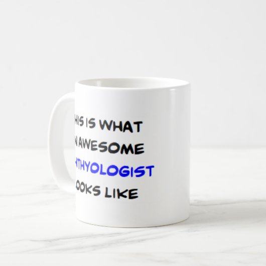 Mug ichthyologiste, génial (Devant gauche)