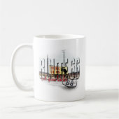 Mug Ici c'est - droite 66 - la jonction de lapin de (Gauche)