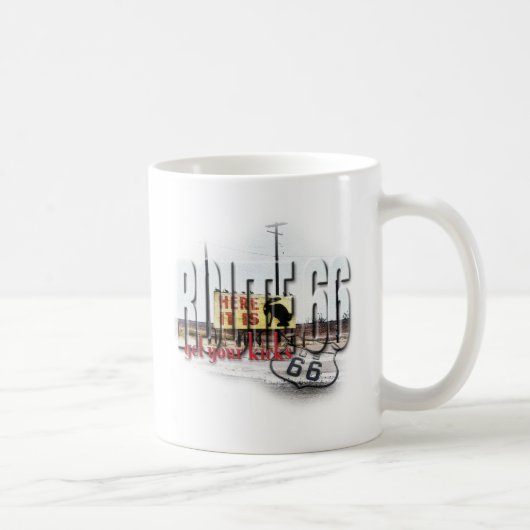 Mug Ici c'est - droite 66 - la jonction de lapin de (Droite)