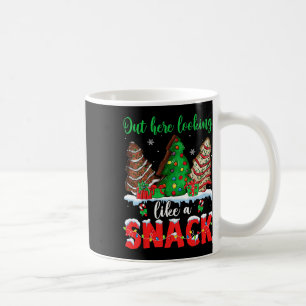 Mug Ici dehors ayant l'air d'un snack arbres de Noël g