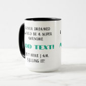 Mug Ici Je Le Tue - Personnalisé (Devant gauche)