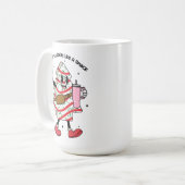 Mug Ici, On A L'Air D'Un Snack - Boujee Christmas (Devant gauche)