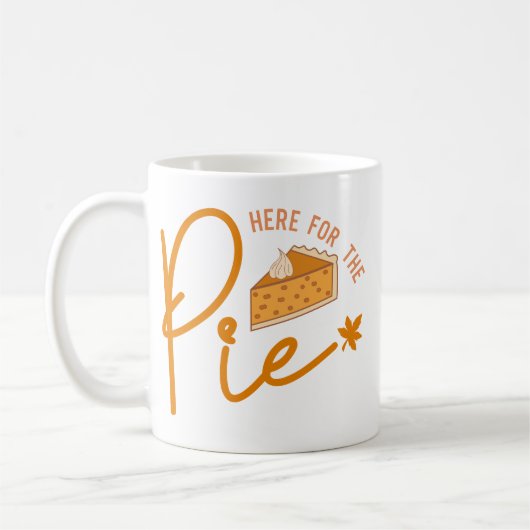 MUG "ICI POUR LA PIE" (Gauche)