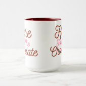 Mug Ici pour le chocolat (Centre)