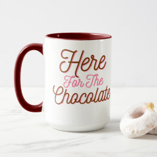 Mug Ici pour le chocolat