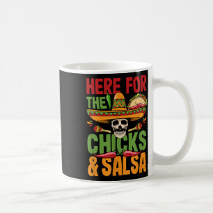 Mug Ici Pour Les Poussins Salsa Cinco De Mayo Costume