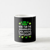 Mug Ici Pour Les Shenanigans Malarkey Tomfoolery St Pa (Centre)