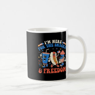 Mug Ici Pour Les Snacks Et Freedom Boy Girl Enfant 4th