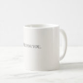 Mug Ici pour Vous – Message de Soutien Simple (Devant droit)