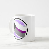 Mug Icône automatique de Demisexual (Devant gauche)
