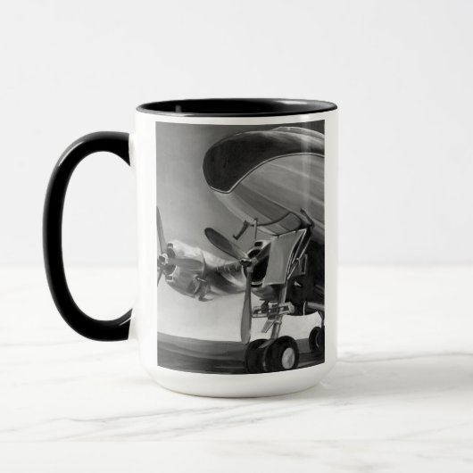Mug Icône Aviation (Gauche)