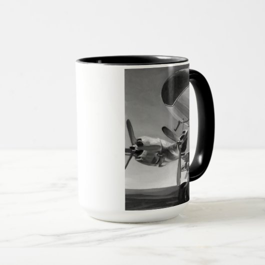 Mug Icône Aviation (Devant droit)