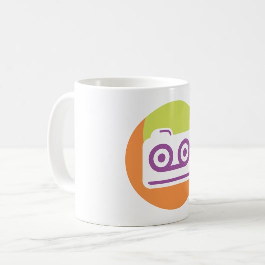 Mug Icône Bande de la cassette (Devant gauche)