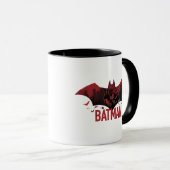 Mug Icône Batman Crimson Gotham (Devant droit)