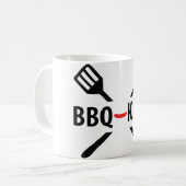 Mug Icône BBQ-King (Devant gauche)