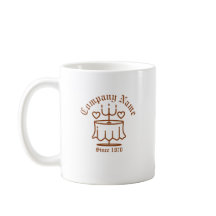 Icône Brown Retro Vintage Diner Love Table