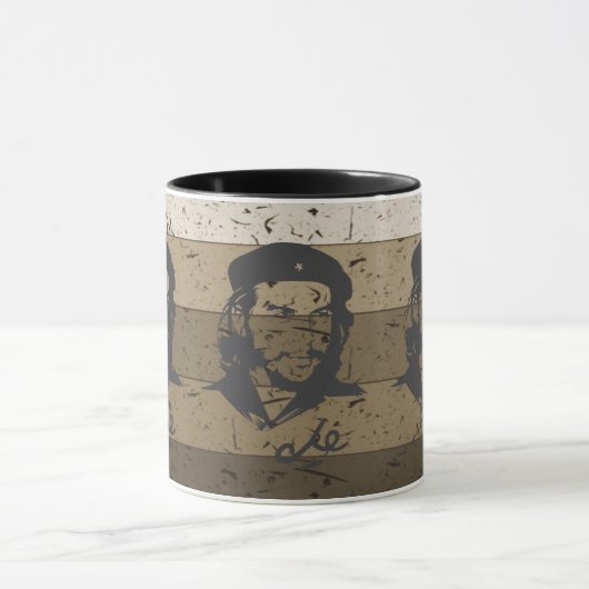 Mug Icône Che Guevara : Leader révolutionnaire et mili (Centre)