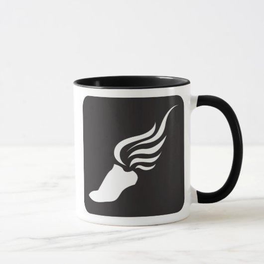 Mug Icône d'athlétisme (Droite)
