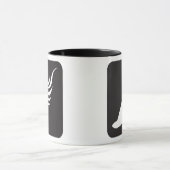 Mug Icône d'athlétisme (Centre)