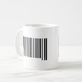 Mug icône de code barre (Devant gauche)
