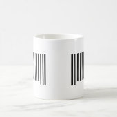 Mug icône de code barre (Centre)