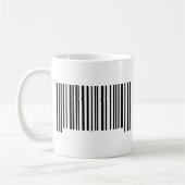 Mug icône de code barre (Gauche)