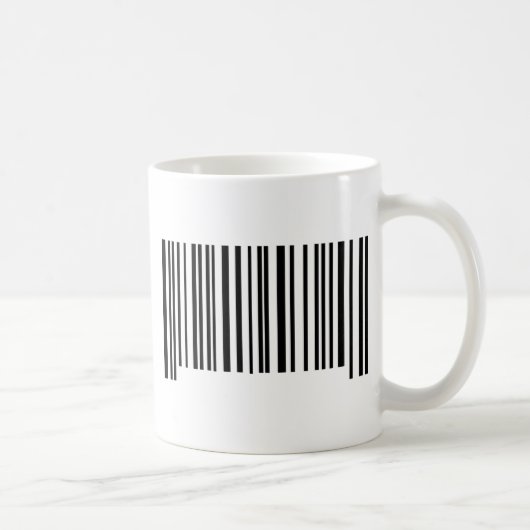Mug icône de code barre (Droite)