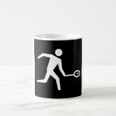 Mug Icône de joueur de squash (Centre)