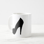 Mug icône de la chaussure à talon élevé (Devant gauche)